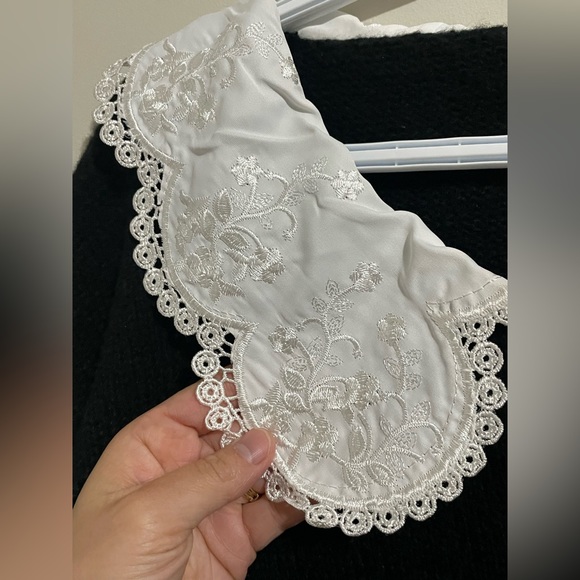 STATEMENT COLLAR CARDIGAN - Picture 8 of 9